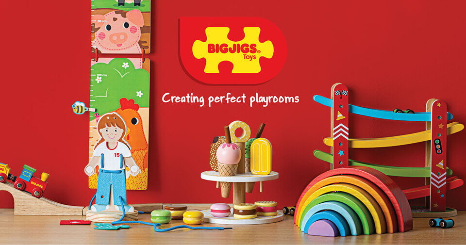 Bigjigs Toys Pera In Legno Giocattolo – Cibo Finto Per Giochi Di Ruolo E Cucinetta, Altezza 80mm, Età 3+
