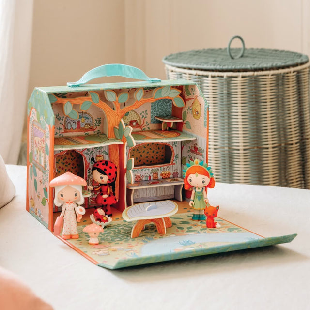 Maison des bois Tinyly - Sylvia & Fox - Ensembles de jeu by Djeco