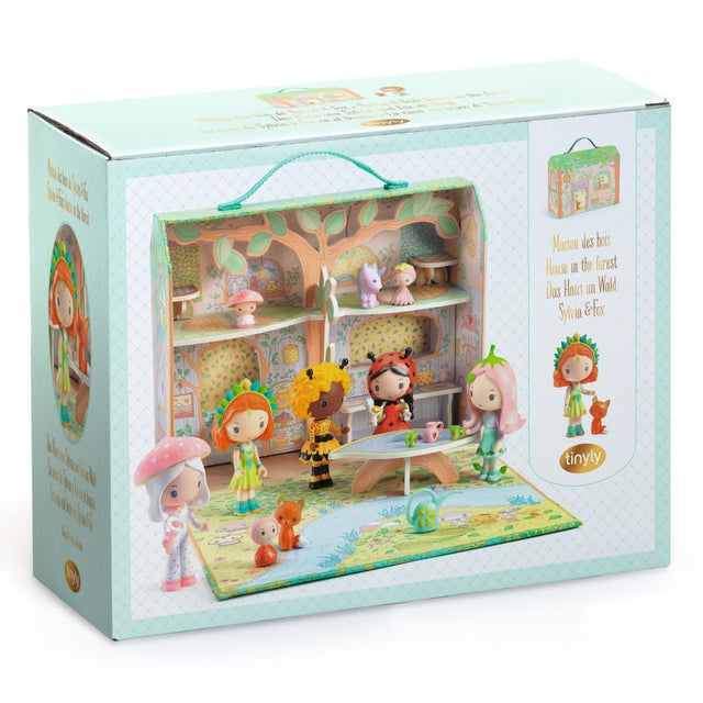 Maison des bois Tinyly - Sylvia & Fox - Ensembles de jeu by Djeco