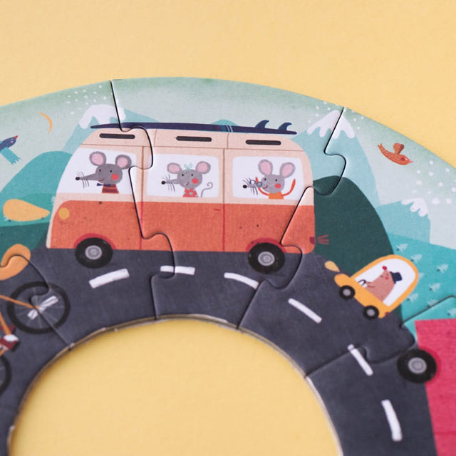 Beep Beep observation puzzle (48 pcs)