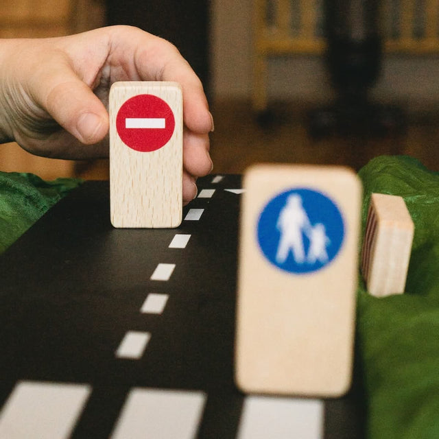 Panneaux de signalisation Road Blocks (8 pcs)