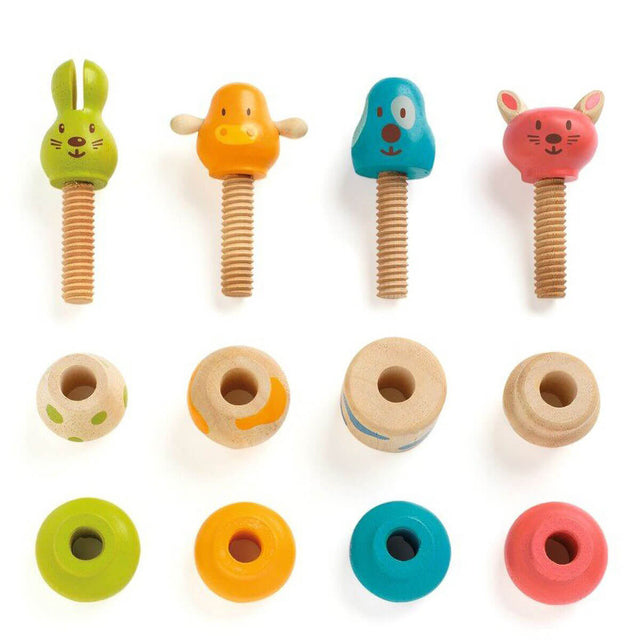 Animaux à visser Vis-Animo - Jeux d'assemblage by Djeco