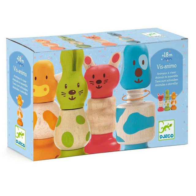 Animaux à visser Vis-Animo - Jeux d'assemblage by Djeco