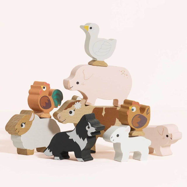 Animaux de la ferme empilables - Figurines by Le Toy Van