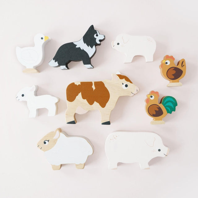 Animaux de la ferme empilables - Figurines by Le Toy Van