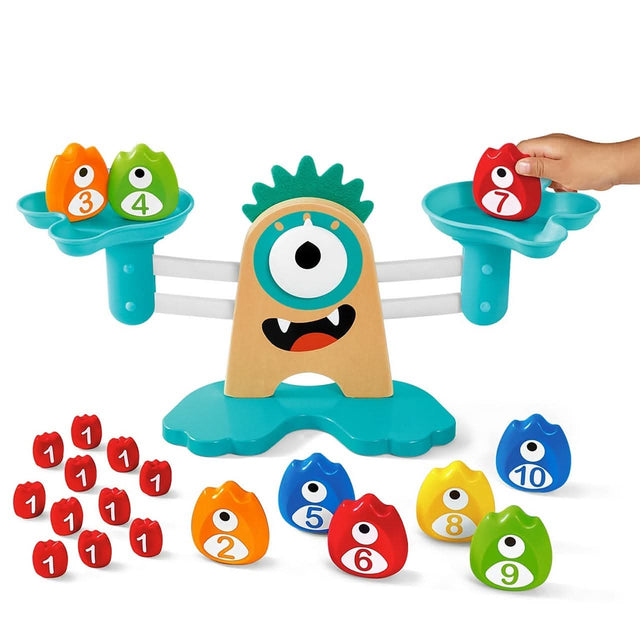 Balance Maths Monstres - Jeux éducatifs by Hape