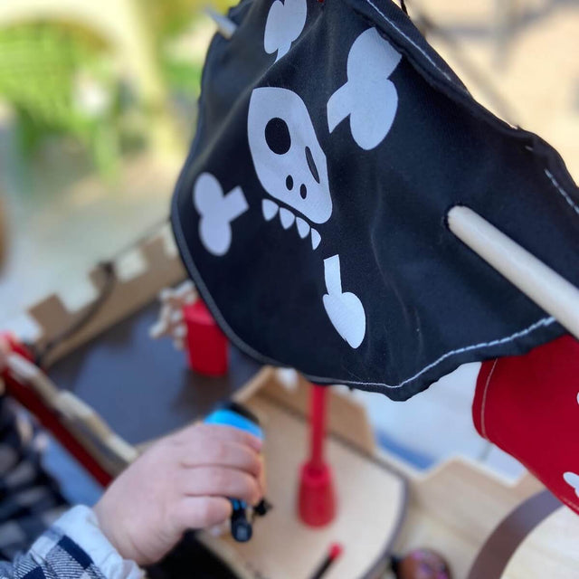 Ensemble Arty Toys: Ze Pirat Boat + figurines & canon - Ensembles de jeu by Djeco