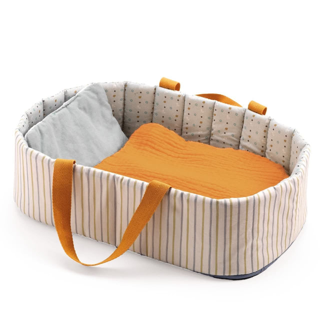 Berceau souple Blue Lines de poupée Pomea - Accessoires poupée by Djeco