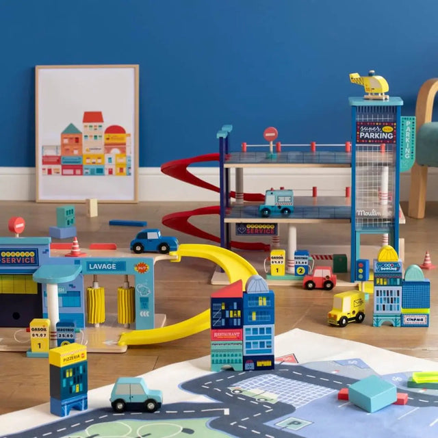 Blocs de construction de village (34 pcs) - Jeux de construction by Comme des Pirates