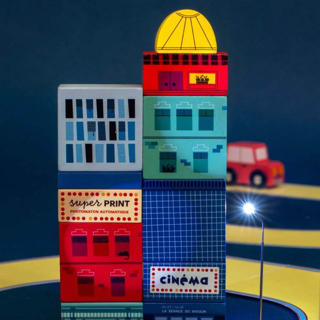 Blocs de construction Ville (45 pcs) - Jeux de construction by Moulin Roty