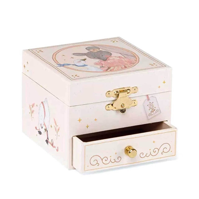 Boîte à bijoux musicale Souris ballerine - Décoration by Moulin Roty