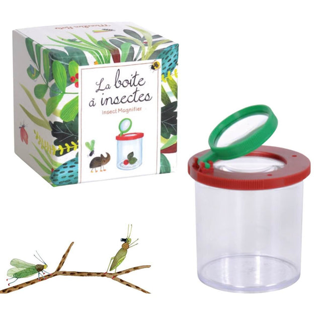 Boîte d'observation d'insectes avec loupe - Jeux scientifiques by Moulin Roty