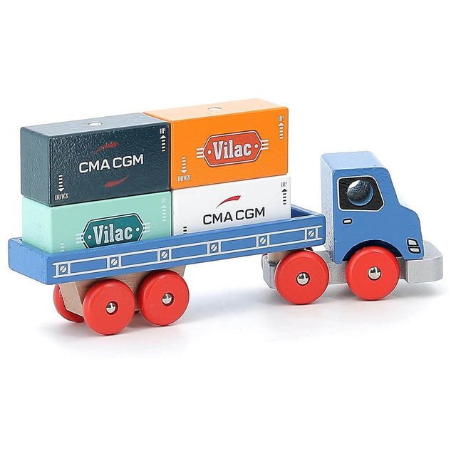 Camion porte-conteneurs Vilacity - Véhicules de jeu by Vilac