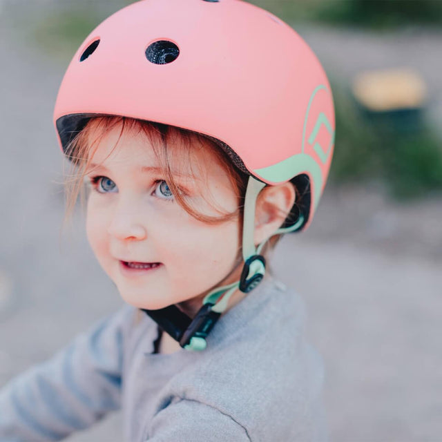 Casque ajustable Rose (45–51 cm) - Jeux d'extérieur by Scoot & Ride