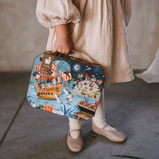 Casse-tête - Chasse au trésor (36 pcs) - Casse-têtes by Janod