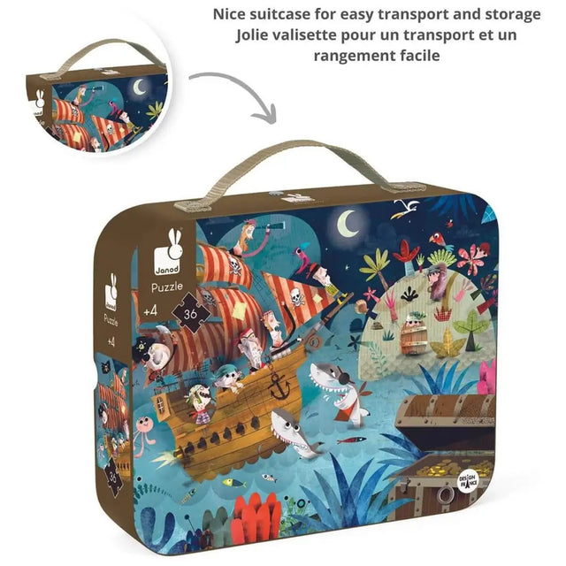 Casse-tête - Chasse au trésor (36 pcs) - Casse-têtes by Janod