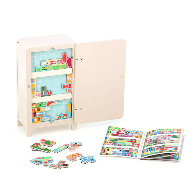 Casse-tête Frigo magnétique Pack it Right - Jeux magnétiques by Vilac