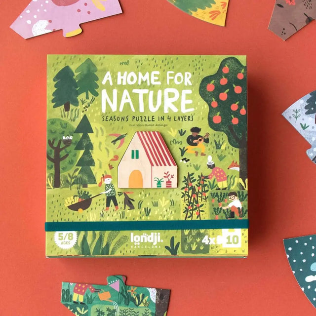 Casse-tête Un domicile pour la nature (40 pcs) - Casse-têtes by Londji
