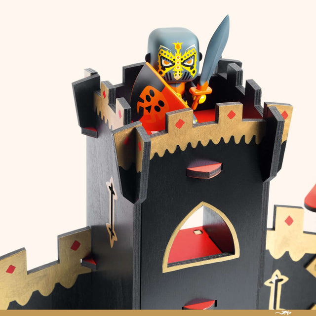 Ensemble Arty Toys: Château-fort + chevaliers et bélier - Ensembles de jeu by Djeco