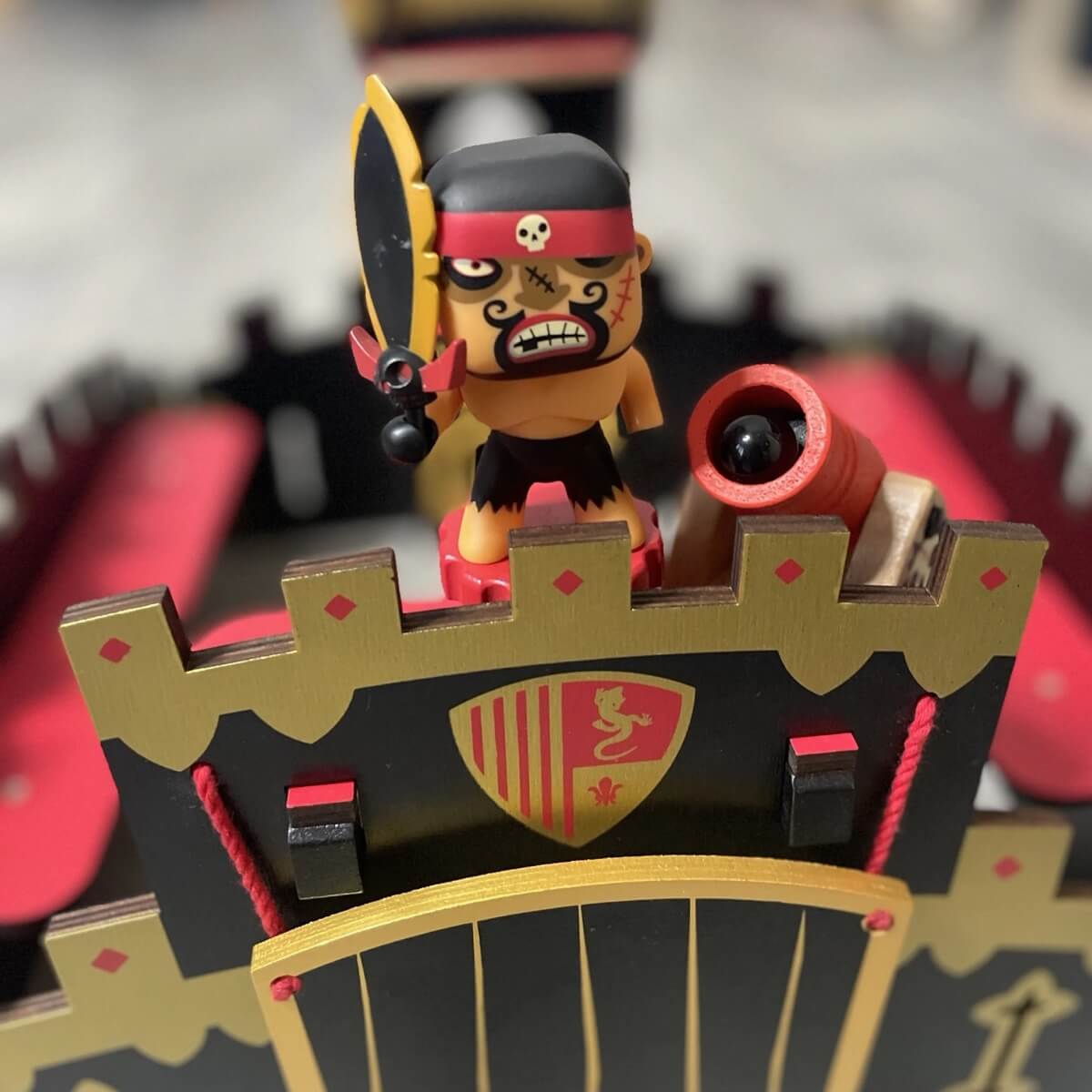 Ensemble Arty Toys: Château-fort + chevaliers et bélier - Ensembles de jeu by Djeco