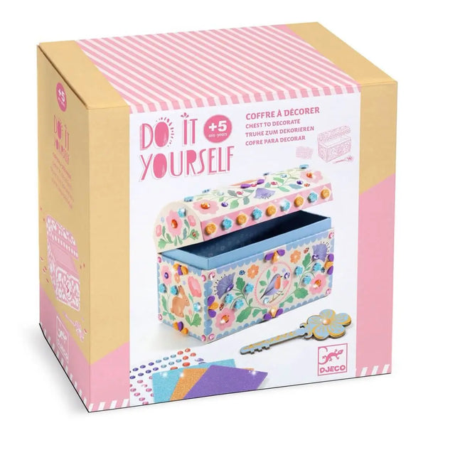 Coffre DIY à décorer Précieux trésors - Art & bricolage by Djeco