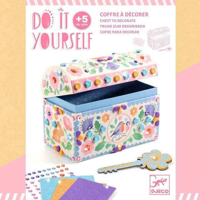Coffre DIY à décorer Précieux trésors - Art & bricolage by Djeco