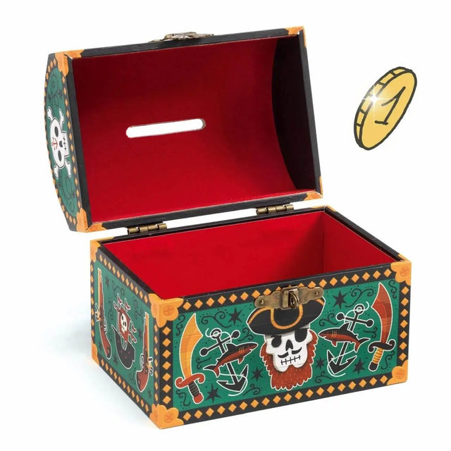 Coffre-tirelire Pirates - Décoration by Djeco