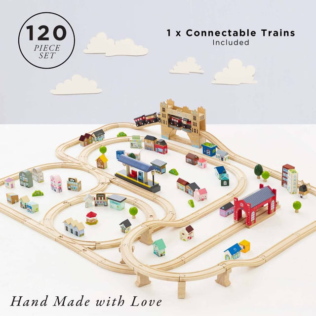Coffret de train de Londres (120 pcs) - Ensembles de jeu by Le Toy Van