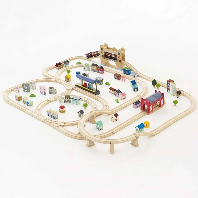 Coffret de train de Londres (120 pcs) - Ensembles de jeu by Le Toy Van