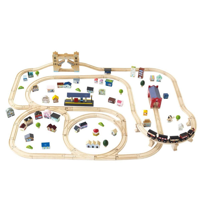 Coffret de train de Londres (120 pcs) - Ensembles de jeu by Le Toy Van