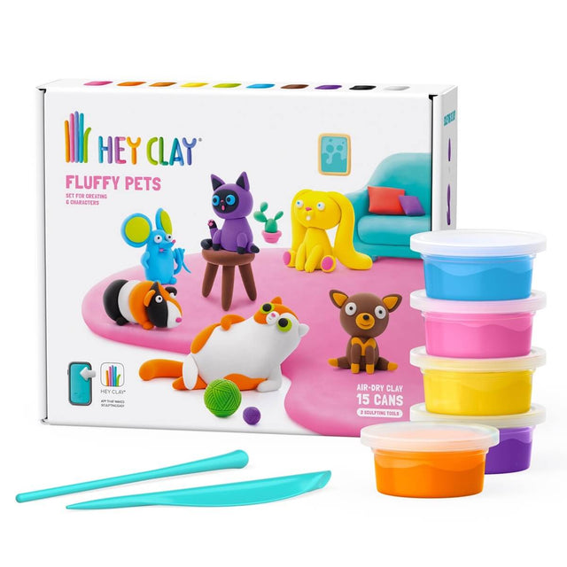 Coffret interactif d'argile à modeler - Art & bricolage by Hey Clay