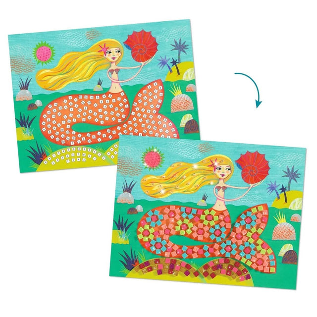 Coffret mosaïques - Chant des sirènes - Art & bricolage by Djeco