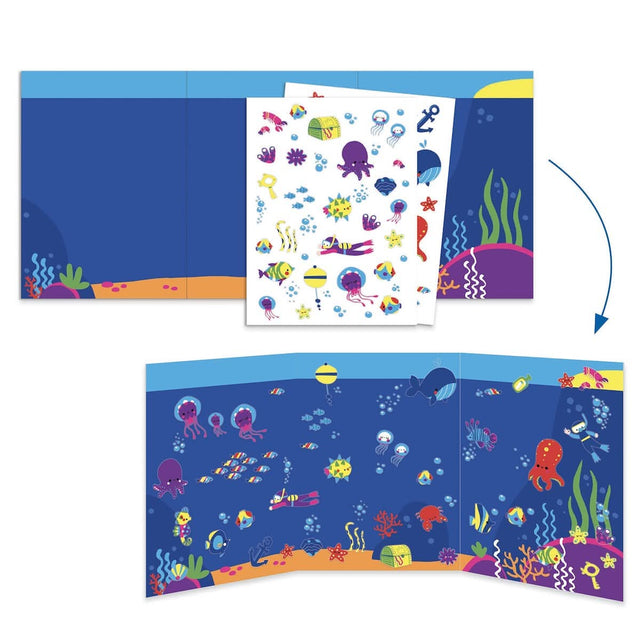 Coffret multi-bricolage - Au fond de l'océan - Art & bricolage by Djeco