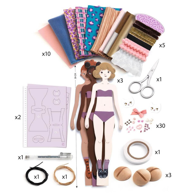 Coffret studio de mode - La mode by Lucille - Art & bricolage by Djeco
