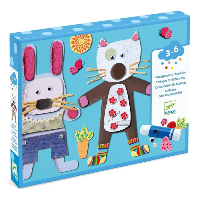 Collages des petits - Petits animaux - Art & bricolage by Djeco