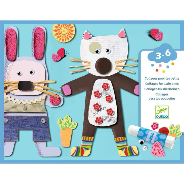 Collages des petits - Petits animaux - Art & bricolage by Djeco