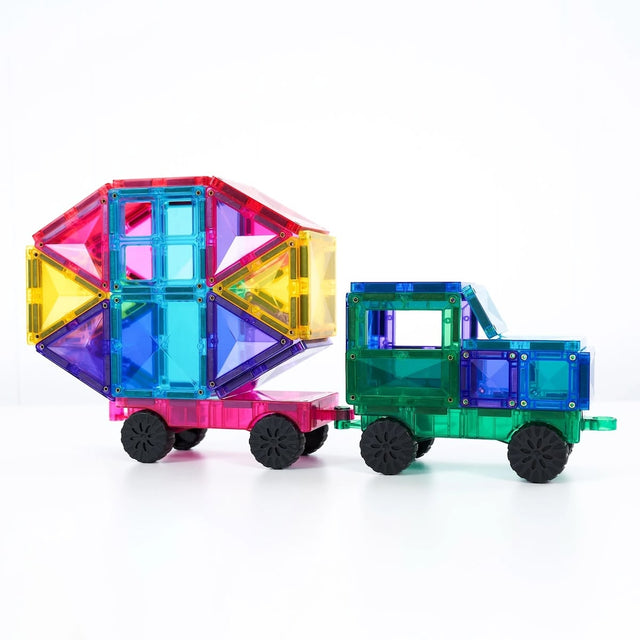 Tuiles magnétiques Bright Mega Pack (202 pcs) - Jeux de construction by Connetix