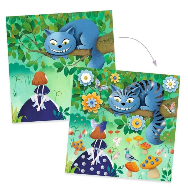 Contes à décorer - Au pays des merveilles - Art & bricolage by Djeco