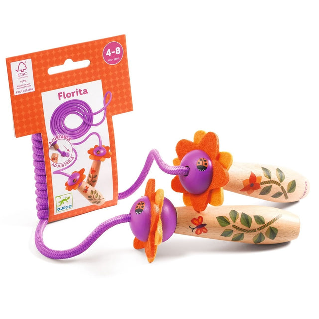 Corde à sauter ajustable - Jeux d'extérieur by Djeco