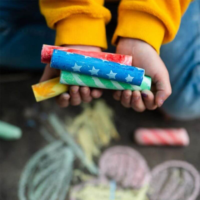 Craies de sol Aujourd'hui c'est Mercredi - Jeux d'extérieur by Moulin Roty