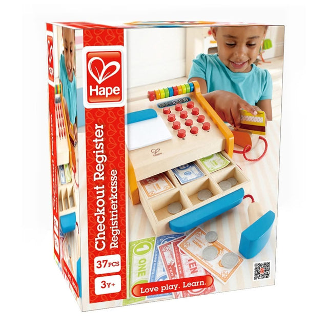 Caisse enregistreuse en bois (37 pcs) - Jouets d'imitation by Hape