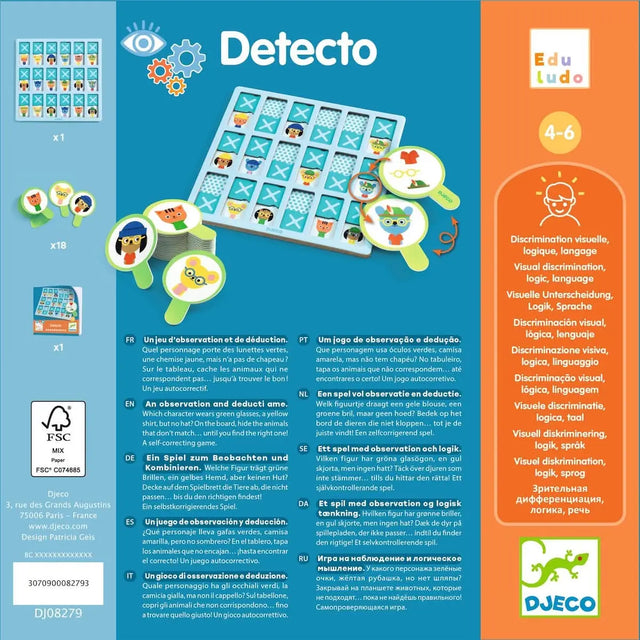 Eduludo Detecto - Jeux éducatifs by Djeco