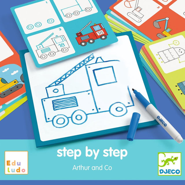 Eduludo - Step by step Arthur - Jeux éducatifs by Djeco