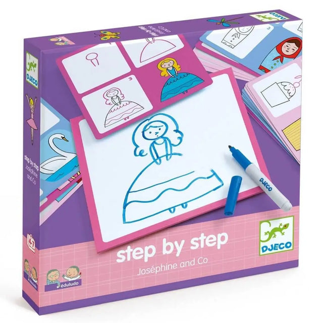 Eduludo - Step by step Josephine - Jeux éducatifs by Djeco