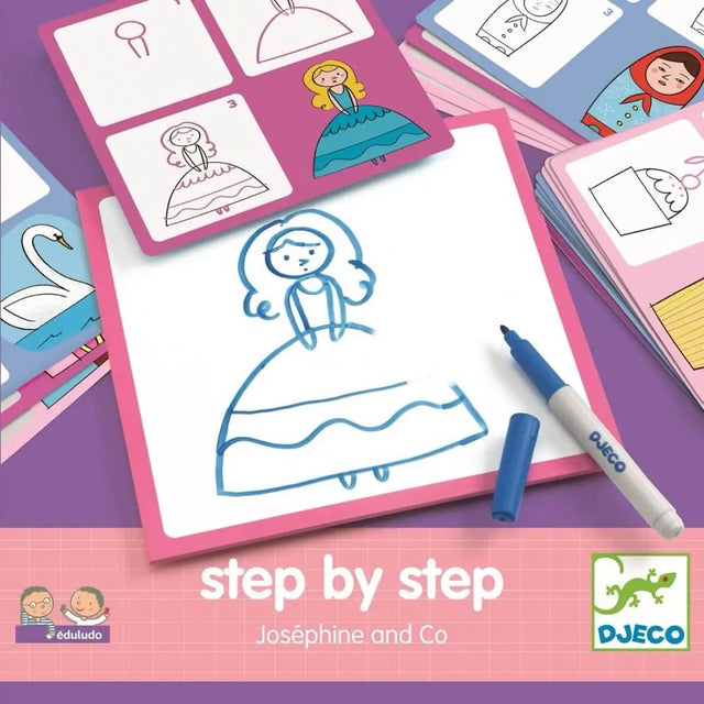 Eduludo - Step by step Josephine - Jeux éducatifs by Djeco