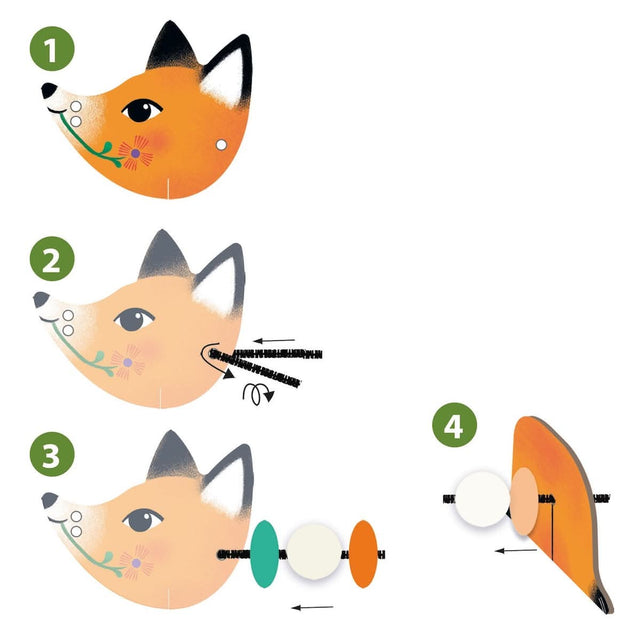 Enfilage Animaux mignons - Art & bricolage by Djeco