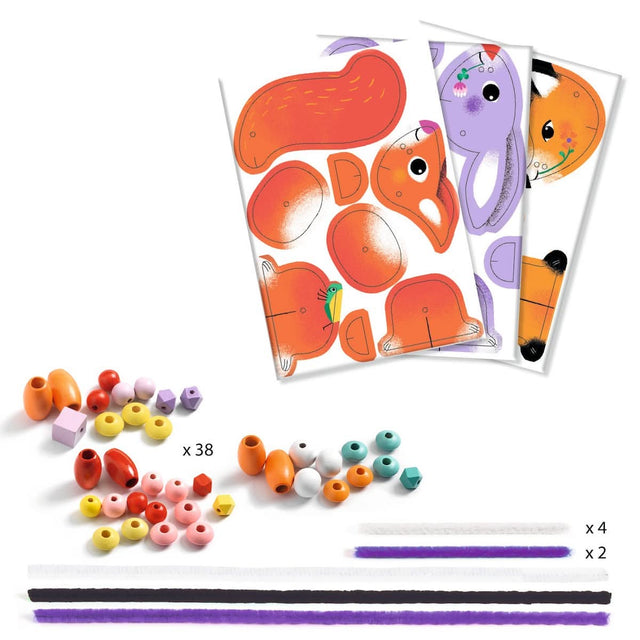 Enfilage Animaux mignons - Art & bricolage by Djeco