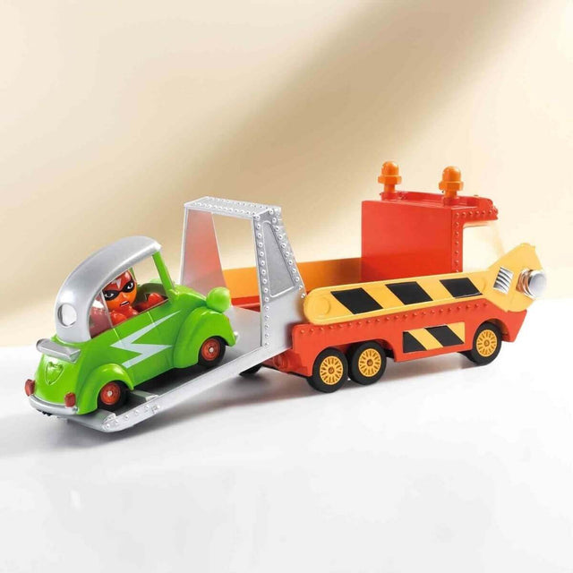 Voiture Crazy Motors - Le bandit Green Flash - Véhicules de jeu by Djeco