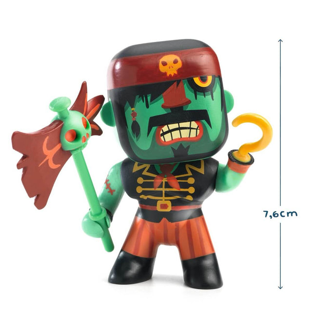 Ensemble Arty Toys: Ze Pirat Boat + figurines & canon - Ensembles de jeu by Djeco