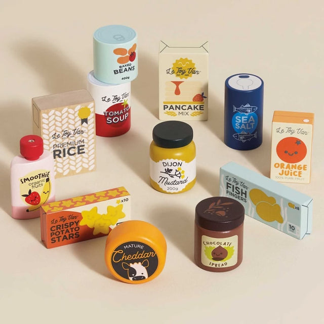 Ensemble d'épicerie du supermarché (12 pcs) - Jouets d'imitation by Le Toy Van